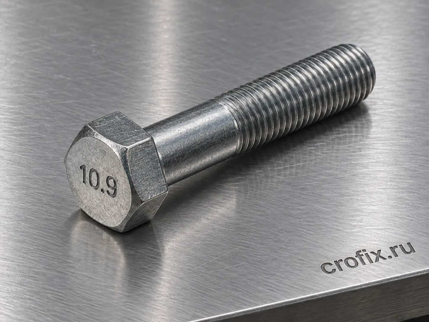 Болт DIN 960 М10х1,25х45 мм прочность 10.9