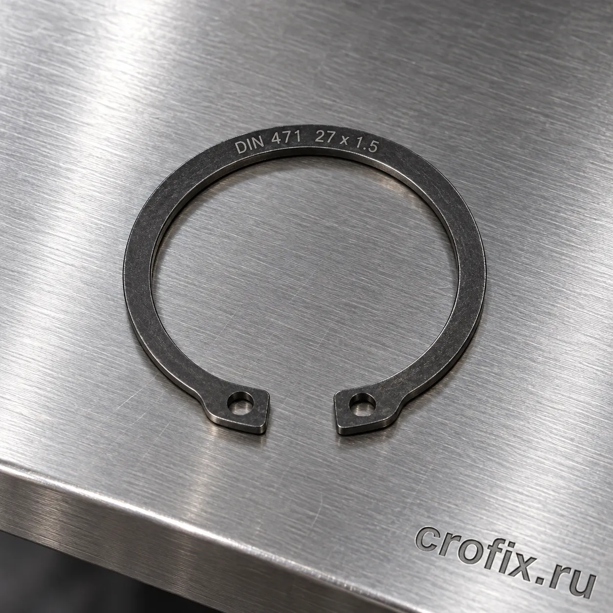 Кольцо стопорное наружное 27 х 1.5 мм DIN 471